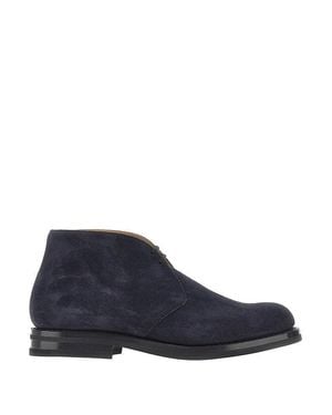 Church's 'Ryder 3' Suede Leather High-Laced Boots - Blue