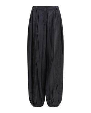 THE LATEST Lightweight Muslin Trousers - Black