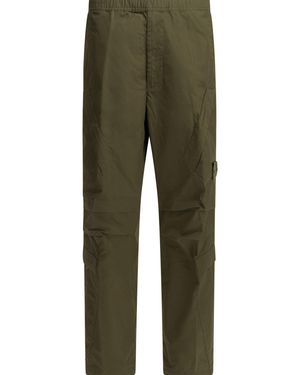 Stone Island Cargo Trousers - Green