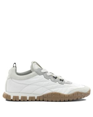 Miu Miu Tyre Trainers - White