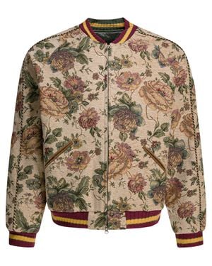 Kapital Gobelin Souvenir Bomber Jacket - Brown