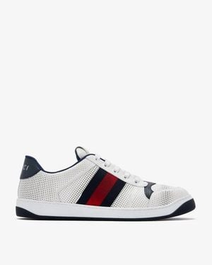 Gucci Screener Sneakers - White