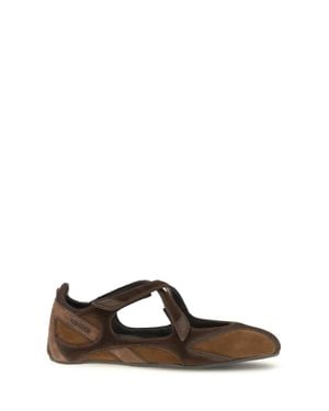 The Attico Nomad Ballerinas - Pink