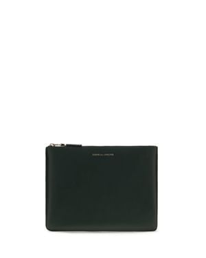 Comme des Garçons Leather Pouch Bottle - Black
