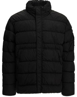 C.P. Company Chrome-R Short Down Jacket - Black