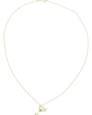 Aliita "Martini Esmeralda" Necklace - White