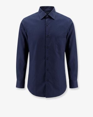 Loro Piana Andrè Cotton Shirt - Blue