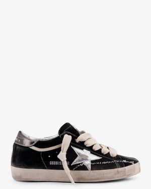 Golden Goose Trainers Cotone/Pelle - Black