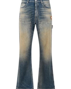 Amiri 'Carpenter Lightweight' 'Sandstone' Cotton Jeans - Blue