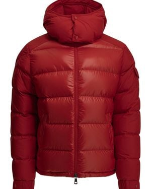 Moncler Maya Short Down Jacket - Red