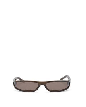 Rick Owens Fog Sunglasses - White