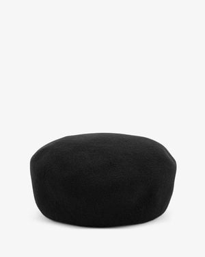 Frankie Shop Noxley Pillbox Wool Beret - Black