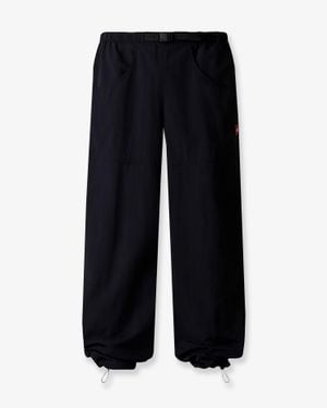 The North Face Nylon Trousers With Logo Patch - Blue