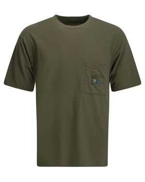 Kapital Pennant Crew-Neck T-Shirt - Green