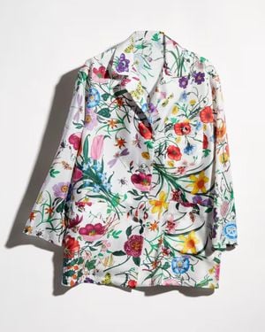 Gucci Silk Shirt - White