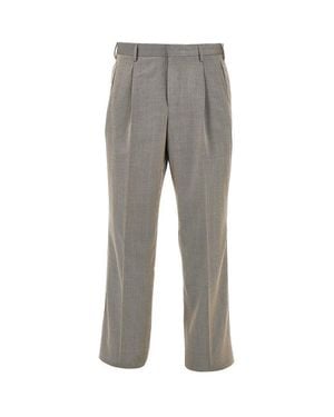 PT Torino 'Samuel' Stretch Twill Trousers - Grey