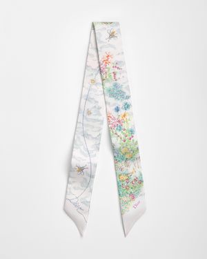 Dior Charming Garden" Mitzah - White