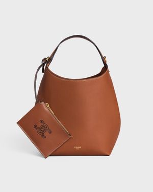 Celine Hobo Mini Handbag - Brown