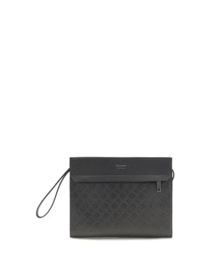 Ferragamo Monogram Pouch - Grey