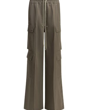 Rick Owens "Belas" Cargo Trousers - Grey