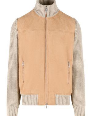 Gran Sasso Virgin Wool Jacket - Natural