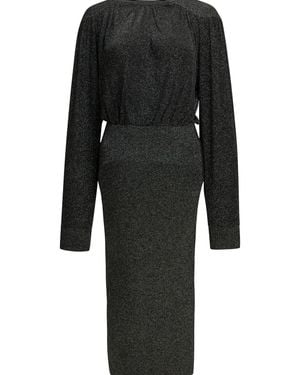 Isabel Marant Aliza Midi Dress - Black