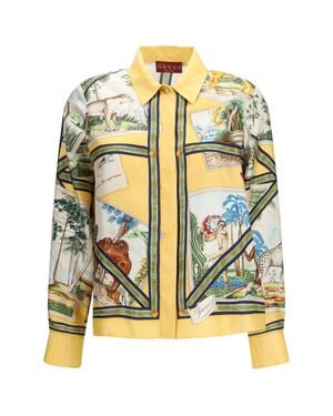 Gucci Silk Twill Shirt - Metallic