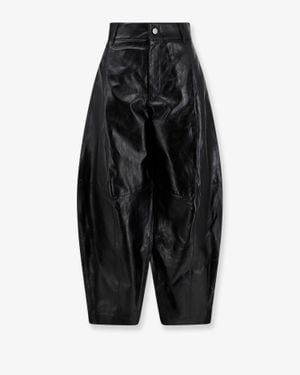 Soeur Julien Leather Trousers - Black