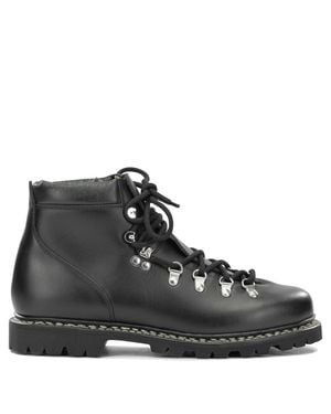 Paraboot "Avoriaz Jannu" Lace-Up Ankle Boots - Black