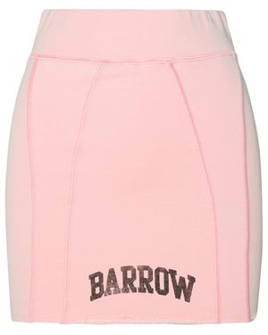 Barrow Cotton Miniskirt - Pink