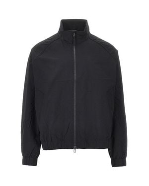Forét 'Stream Track' Nylon Jacket - Black