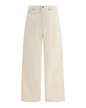Valentino Denim Trousers - White