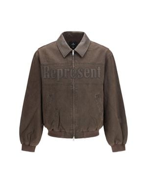 Represent Bomber Jacket Roscoe - Brown