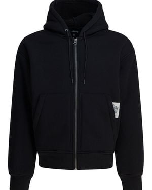Stussy Bonded Sherpa Lined Hood Jacket - Blue