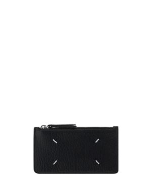Margiela Leather Card Holder - White