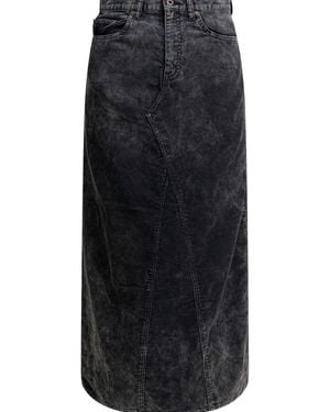 Kapital Long Pencil Skirt - Black