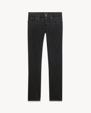 Saint Laurent "Relaxed Fit Slim Fit" Jeans - Black