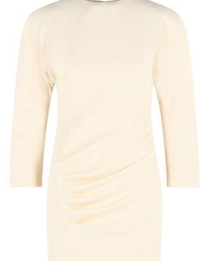 ANDAMANE 'New Amanda' Mini Dress - Natural