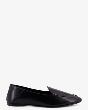 Celine Aura Slip-On Leather Loafers - White