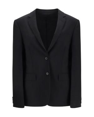 Fendi Kid Mohair Blazer - Black