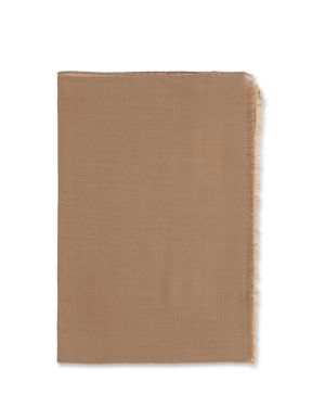 Max Mara Fringed Scarf - Natural