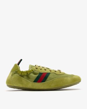 Gucci Shift Trainers - Green