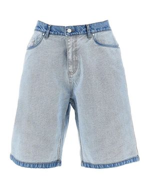 Arte' Inside/Out Denim Shorts - Blue