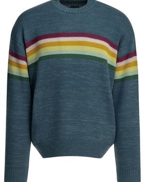 Kapital Peckish Crewneck Jumper - Blue
