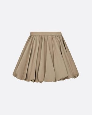 Dior Balloon Mini Skirt - Natural