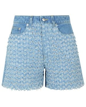 Stella McCartney Stella Mc Cartney Denim Shorts - Blue