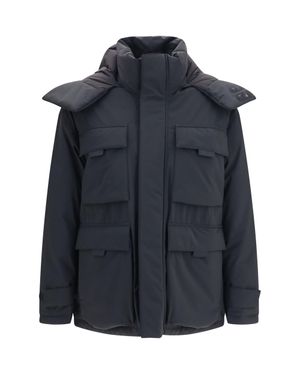 Laminar Hooded Padded Jacket - Blue