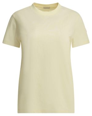 Moncler Crew-Neck T-Shirt - Yellow