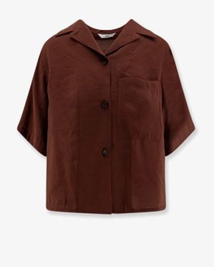 Hevò Novoli Modal Blend Shirt - Brown