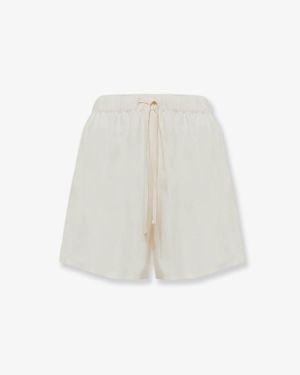 Laneus Bermuda Shorts Cancun - White
